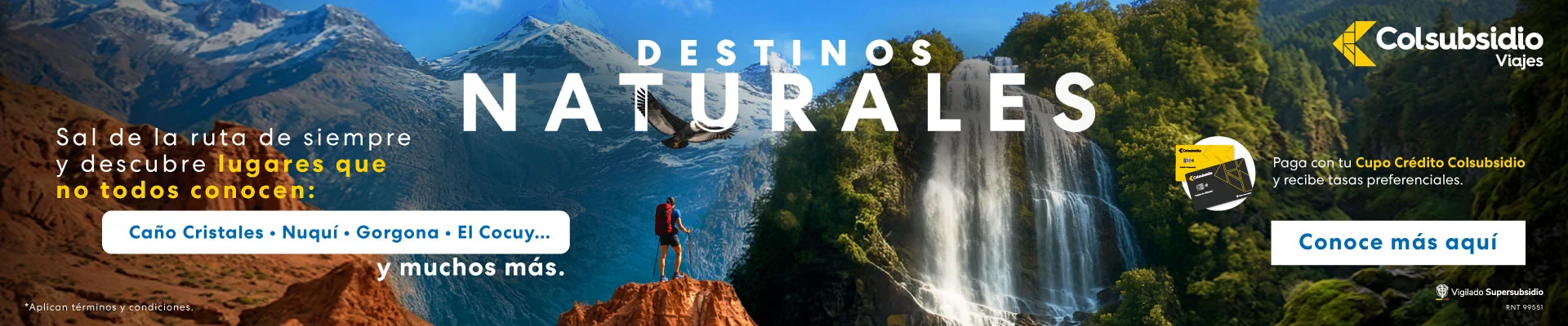 destinos naturales